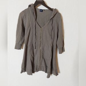 Blue Sak Fifth Avenue full-zip hooded Sweatshirt‎